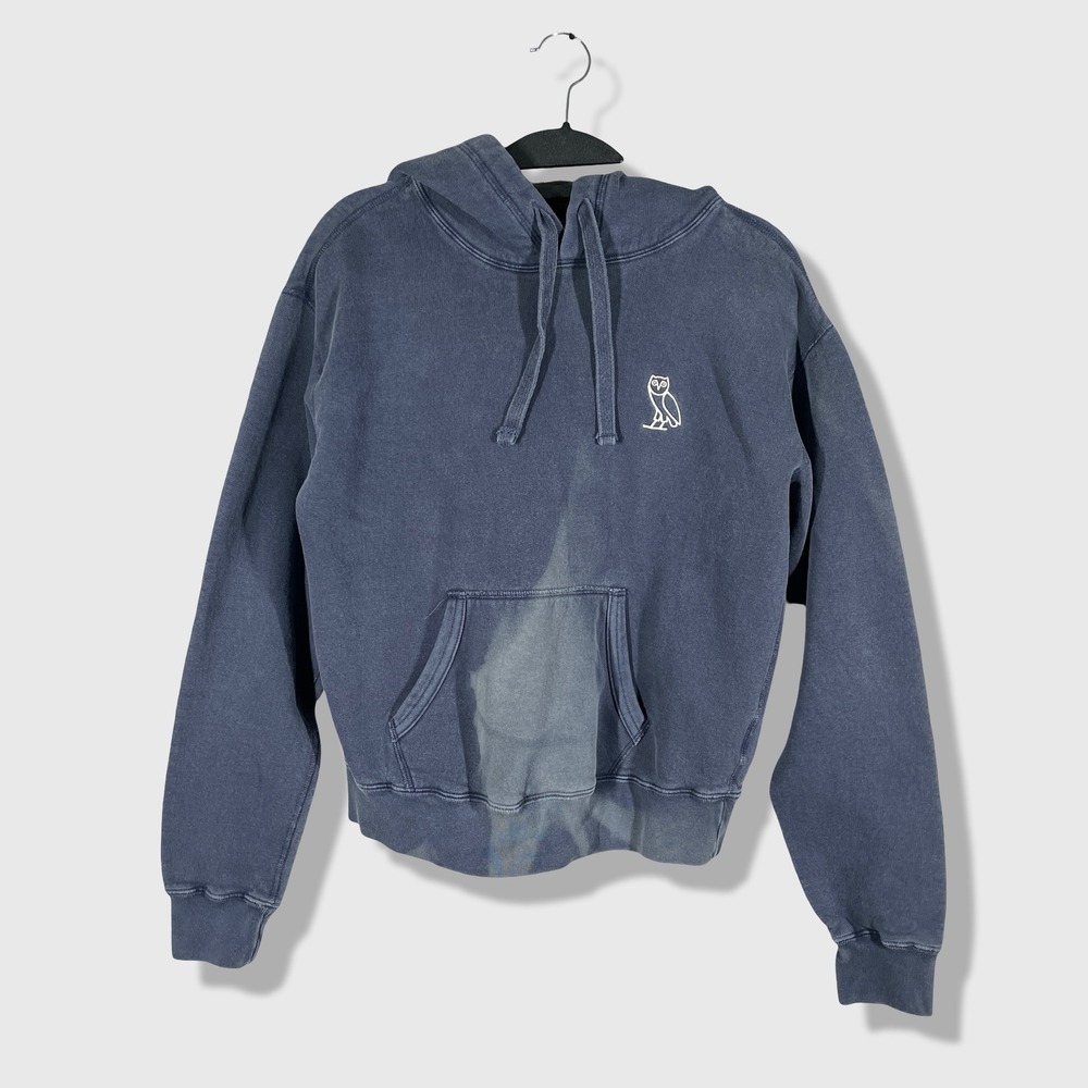 OVO October's Very Own Hoodie Women Small Blue‎ Streetwear Urban Aesthetic